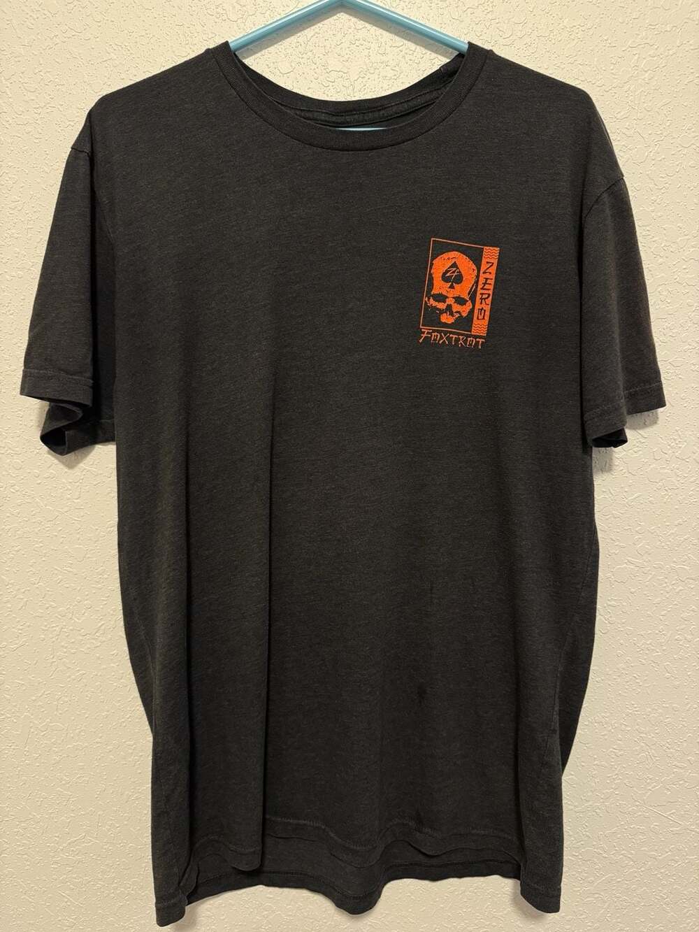 Zero Foxtrot Kusottare Tee Graphic T-Shirt Charcoal Large